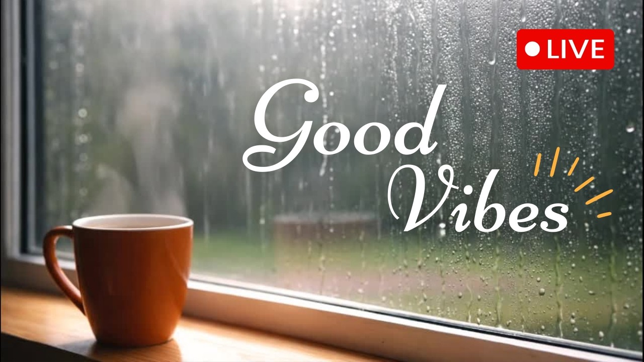 Coffee Friday ☕ Rainy Window Café Ambience | Smooth Jazz for Relax, Work & Study  #cafemusic #lofi