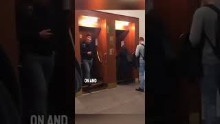 The scariest elevator ever 😱