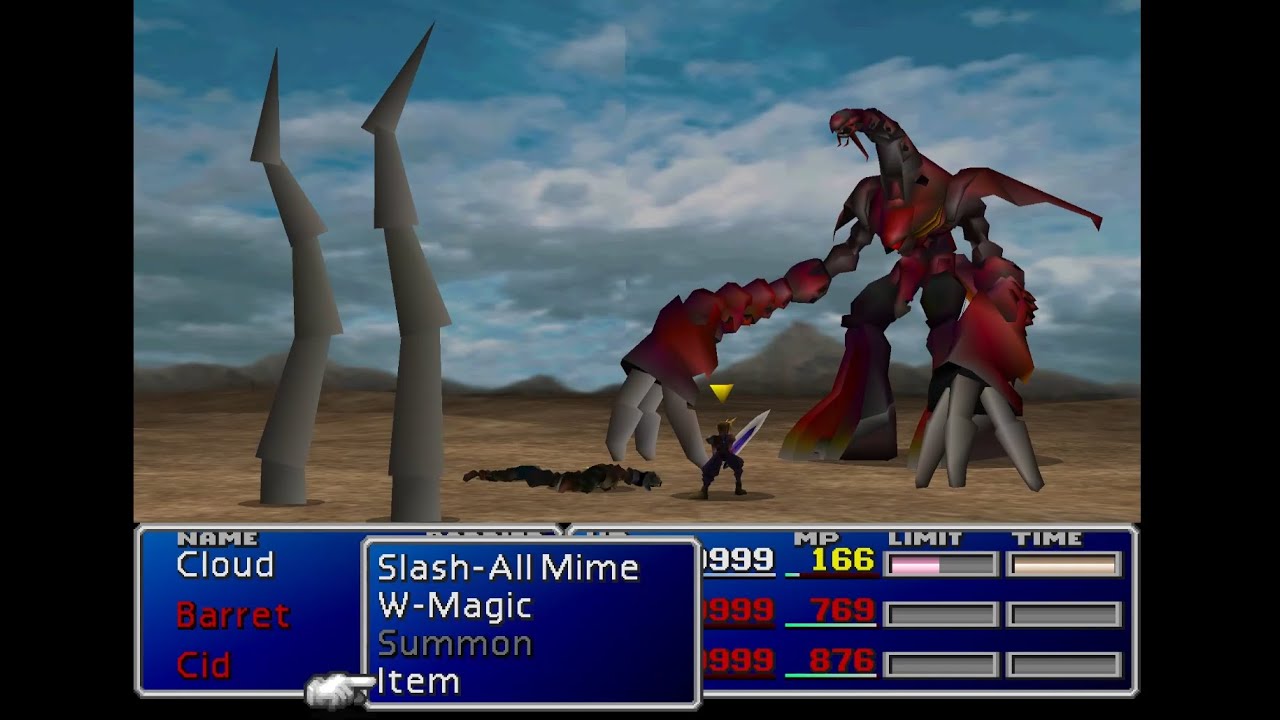 Fighting Ruby Weapon & The End | Final Fantasy 7 Original Part 19