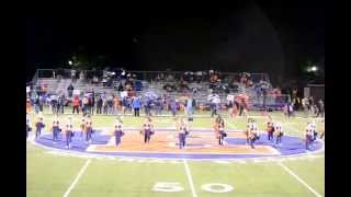 ETHS Pomkits - Sept 5h, 2014 - half time dance -