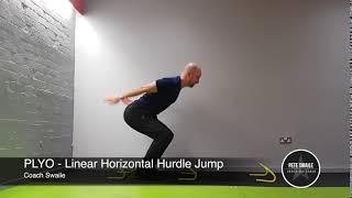 PLYO Linear Horizontal Hurdle Jump