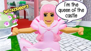 Snickerhoops Builds a PRINCESS CASTLE in Roblox | Roblox Games to Play | Sparklies Gaming