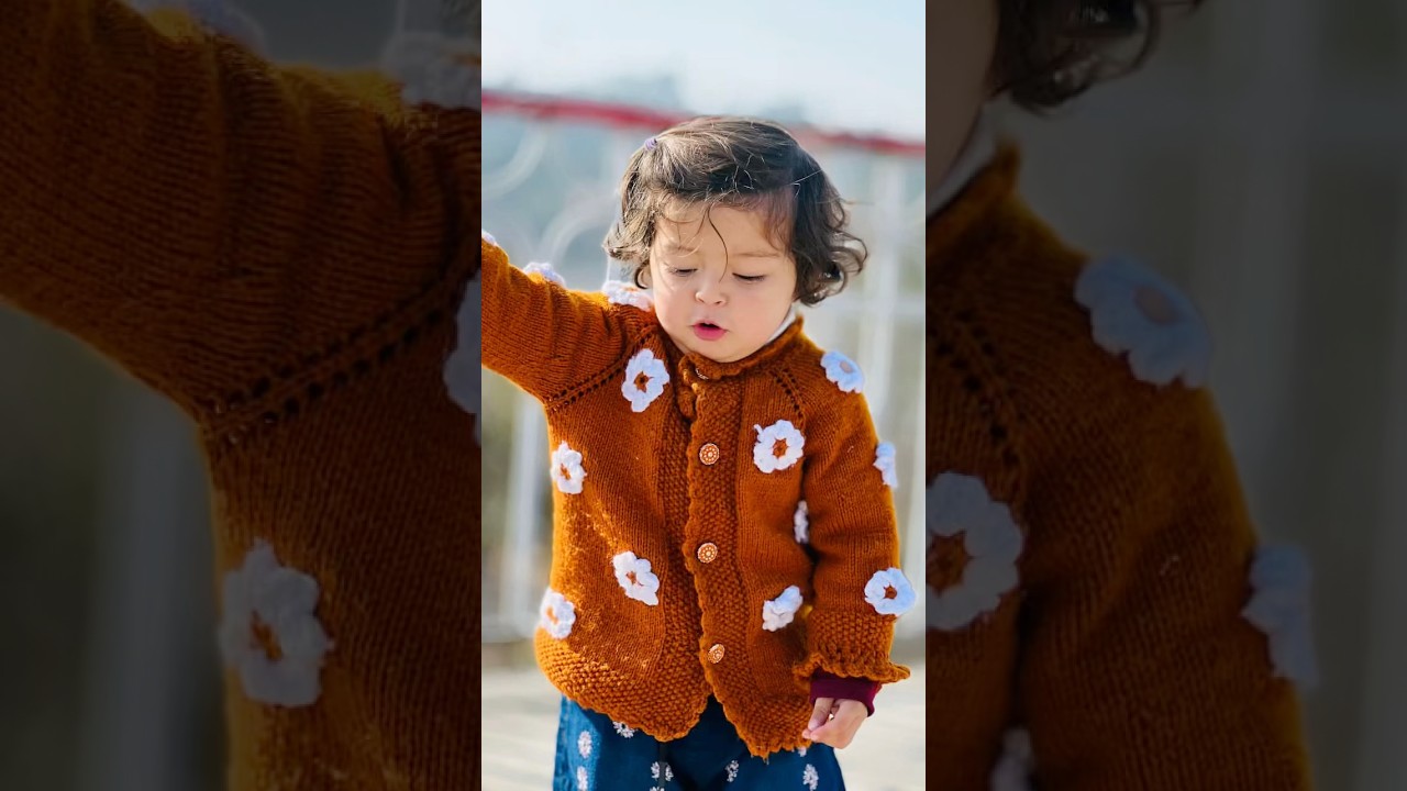 Cute Handmade Crochet Baby Outfit | Soft & Cozy Winter Wear for Kids