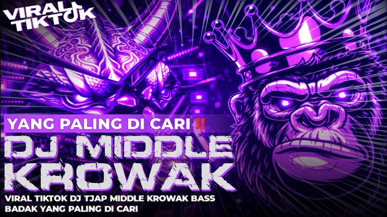 DJ TJAP MIDDLE KROAK BASS BADAK 🦏 || E & T PRODUCTION