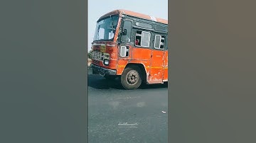 Chasing with Lalpari👿😎 #shorts #nh4 #msrtc #lalpari