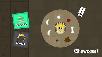 The Florr.io Pyramid Thief: Crown and Super Bandage