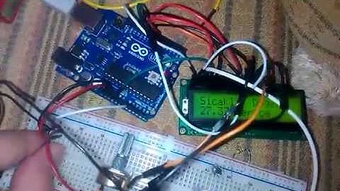 Arduino Tutorial - LM35,LM016 LCD Termometre Uygulaması (Termometer Project)