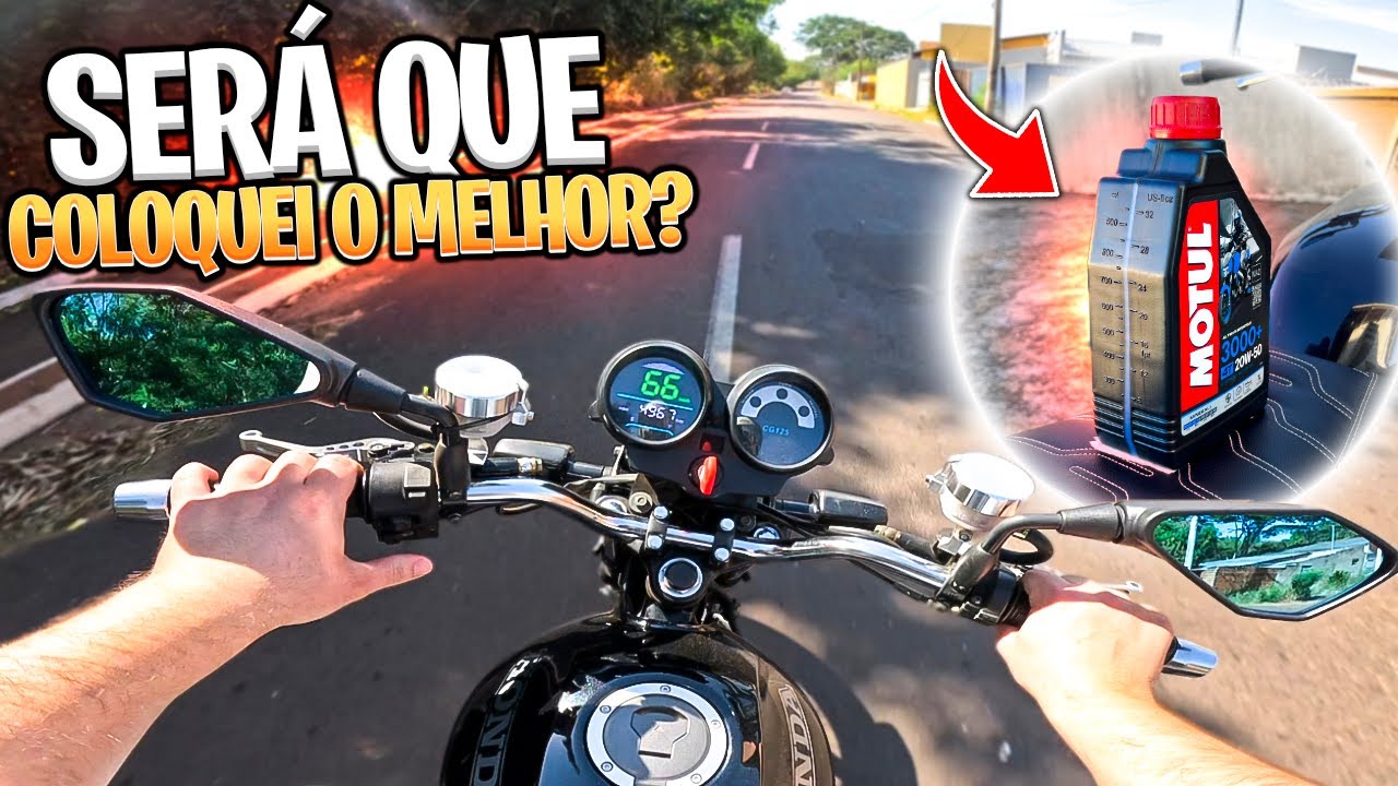 QUAL O MELHOR ÓLEO PARA USAR NA CG 125 FAN 2008? - YouTube