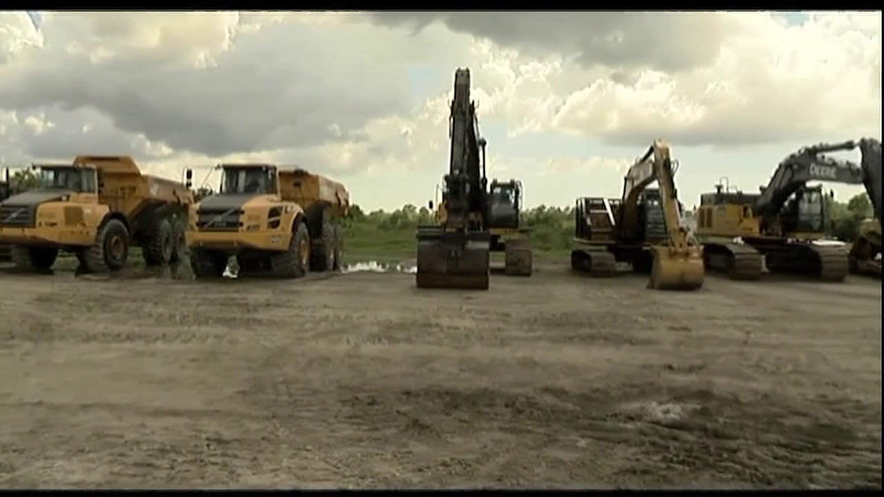 Video: Braves training facility near former bomb site