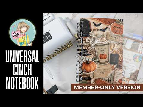 Universal Cinch Notebook with Larger Covers (Extended Cut)