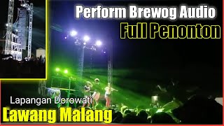 Penonton Brewog Perform Di Lawang Malang  Auto Goyang Bersama Yeyen Horegh 15 Subwoofer