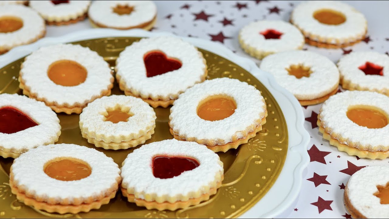 GALLETAS DE MANTEQUILLA RELLENAS DE MERMELADA ❤️