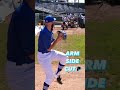 That's a SEXY arm side cutter 😍 #baseball