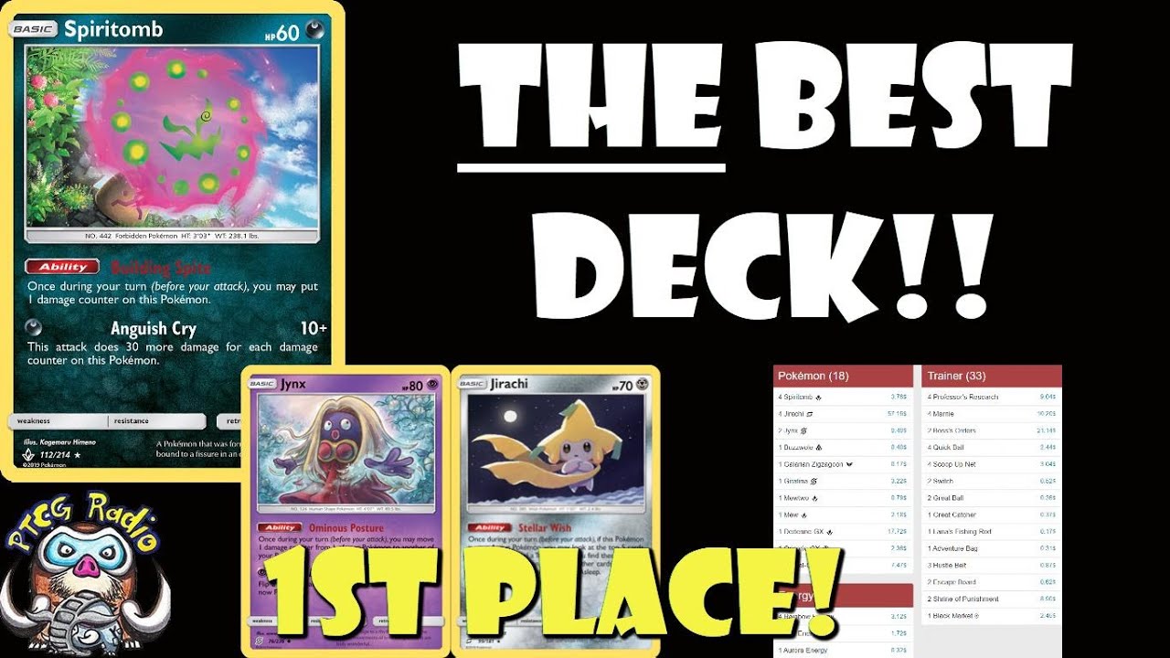 The Very Best Pokémon Deck Right Now Is Not What You Might Think! (Spiritomb Won Limitless)