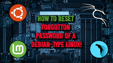 How To Reset Forgotten Debian Linux Password (Parrot OS, Linux Mint, Ubuntu, Kali Linux)