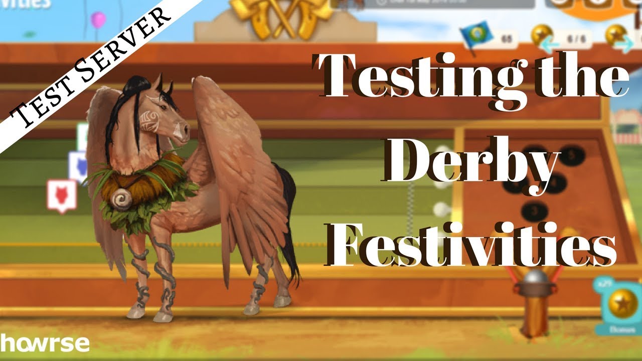 Testing the Derby- Howrse Test Server(Preprod) - YouTube