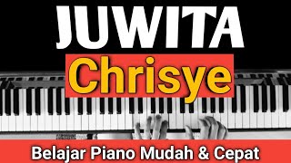 JUWITA (CHRISYE) | Tutorial Piano Mudah & Cepat...PASTI BISA!!!