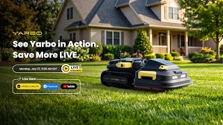 See Yarbo in Action. Save More LIVE. V2
What can Yarbo really do?
Join us LIVE and see autonomous lawn care in action as Yarbo navigates your yard, handles real-world conditions, and keeps your lawn looking its best. 🌱🤖
Plus, for a limited time, you can unlock up to $400 OFF with a special offer available exclusively during the livestream. 🔥
🌱 Autonomous mowing all season
📍 Smart Mapping & Precision Navigation
📱 Control your yard from anywhere
🔥 LIVE-only savings up to $400
Watch Yarbo work. See what it can do. And take advantage of special savings while the livestream is on. 👀
Don’t miss the LIVE-only offer!
#yarbo #yarboyseries #smartyard #ecofriendly #lawnmower #automation See Yarbo in Action. Save More LIVE. V2