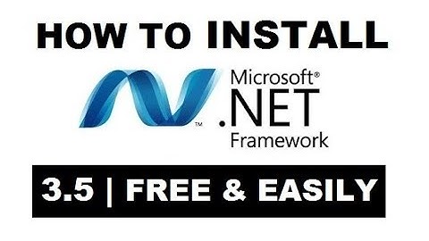 How to Enable/Install .Net Framework 3.5 | Windows 10/8/7 Easily