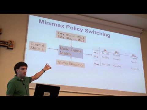 ICAPS 2013: Alan Fern - On Adversarial Policy Switching with Experiments in Real-Time Strategy Games