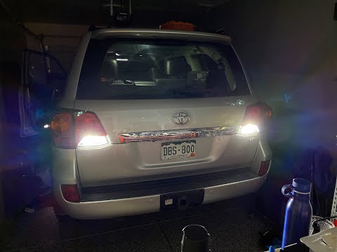 How to swap LED reverse lights into a 200 series Land Cruiser