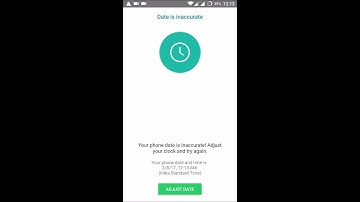 how to adjust date and time in whatsapp