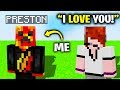 I Pretended To Be Preston In Minecraft (PrestonPlayz)
