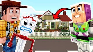Minecraft Toy Story - Can Woody Escape Bonnies House? 2