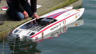 Paganiproductions@Xtremercboats Rc Powerboat meeting 8 4 2017 Eersel trailer