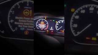2018 Honda Accord warning light error