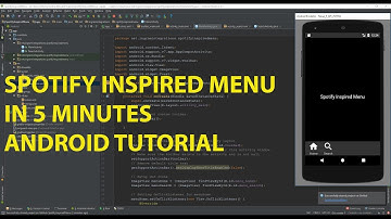 5 Minute Video Series - Episode 7 - Create A Spotify Inspired Menu