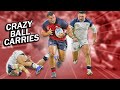 Crazy ball carries in rugby