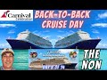 Backtoback cruise day  the non group cruise  carnival celebration vlog series