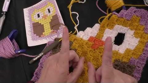 C2C Fall Graph-along Square #2 Part 4 (Left-handed)