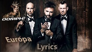 Oomph! - Europa [With lyrics]