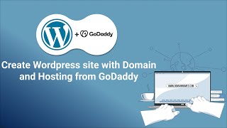 how to make a wordpress website with godaddy | hosting and domain with godaddy for woocommerce store