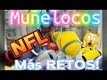 Muñelocos: Retos NFL!🏉Ya se van! 1 Parte🙀#muñelocos #squishmallows #arcade #parati