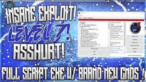 OMFG ✅ FULL HACK EXPLOIT! (PATCHED) ✅   ASSHURT !   FULL LUA SCRIPT EXE W  BRAND NEW CMDS!!!