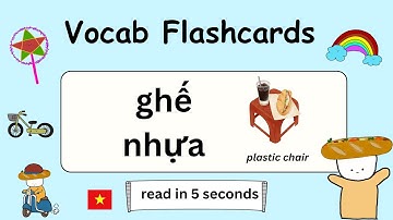Learning Vietnamese | Things You See Outside | read in 5 seconds #learnvietnamese #vietvuive
