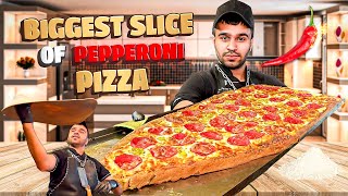 The biggest slice of pepperoni pizza recipe