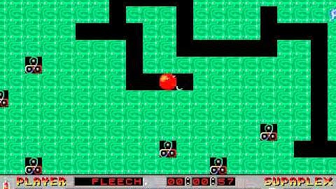 Supaplex: Original Levels: Level 9: Bug Funny