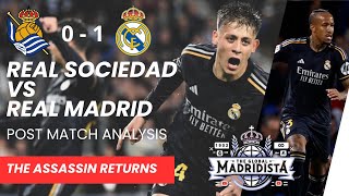 Real Sociedad vs Real Madrid Post Match Analysis
