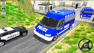 Police Van Driving -  Police Bus Simulator 2021 - Android Gameplay screenshot 3
