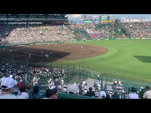 流れが変わったトリプルプレー　7回裏　大阪桐蔭vs下関国際