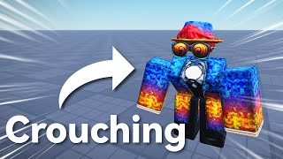 How To Make Crouch In Roblox Studio