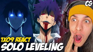 QUE LUTA ÉPICA!! JIN-WOO VS KANG - React Solo Leveling EP 9