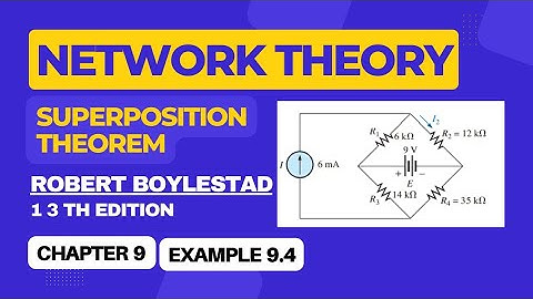 Introductory Circuit Analysis Boylestad 13th edition Chapter 9 Solution |Example 9.4