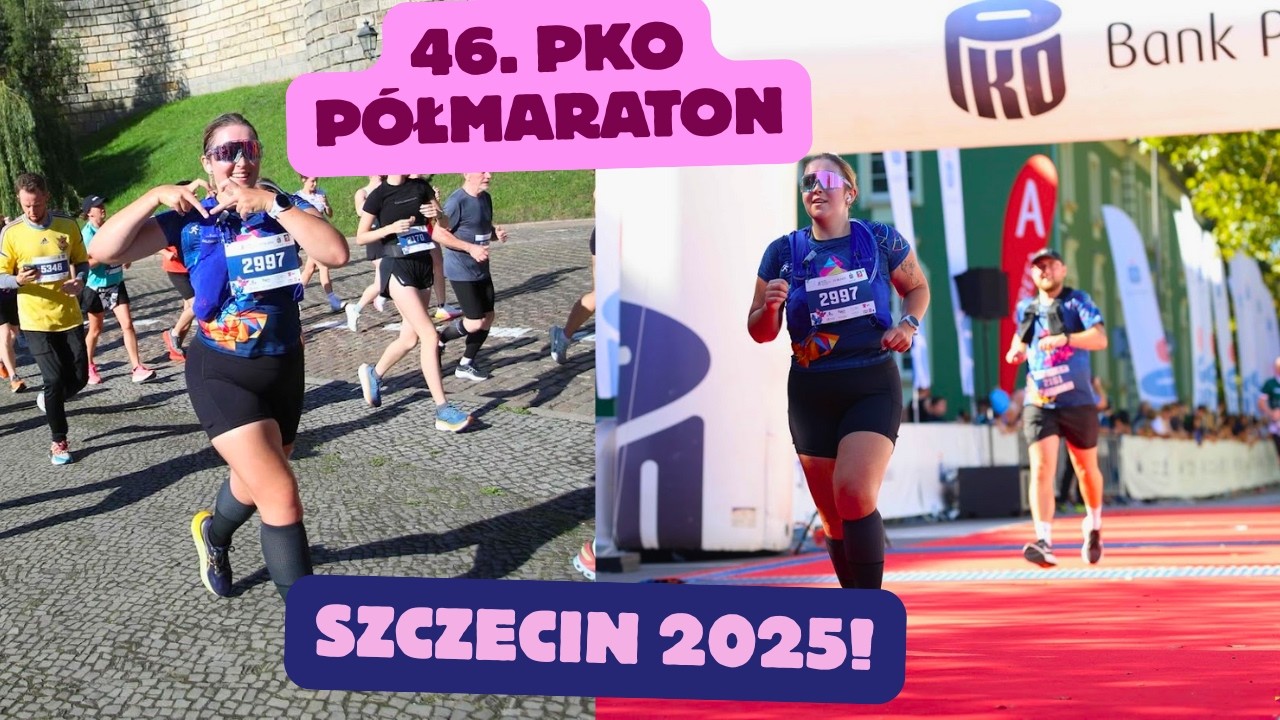 Weekend Vlog | 46. PKO Półmaraton Szczecin 🏃‍♀️🎽 Emocje, trasa i podsumowanie