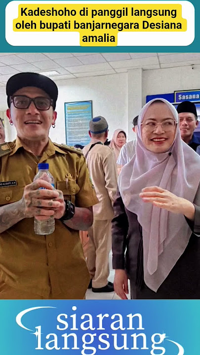Hoho village head trusted by Banjarnegara regent regarding road construction