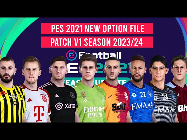  Download PES 2021 Option Files eFootball - 2022-23 Season